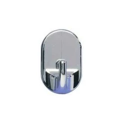 WENKO Crochet Oval Moyen - Chromé