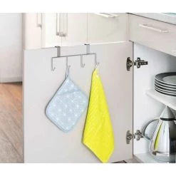 WENKO Crochet Porte à Suspendre, 4 Crochets Porte Serviette, Torchon - Chromé 11 WENKO Crochet Porte à Suspendre, 4 Crochets Porte Serviette, Torchon - Chromé -WENKO Soldes 6578419 5
