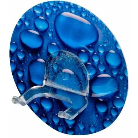 WENKO Crochet Mural Static-Loc® Duo Aqua - Multicolore 4 WENKO Crochet Mural Static-Loc® Duo Aqua - Multicolore – Image 2