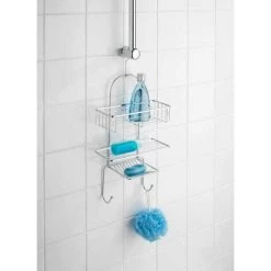 WENKO Etagere Douche à Suspendre, 3 Paniers De Douche, Ragusa, Acier Inox, 25x52x11 Cm, Brillant 9 WENKO Etagere Douche à Suspendre, 3 Paniers De Douche, Ragusa, Acier Inox, 25x52x11 Cm, Brillant -WENKO Soldes 6578444 3