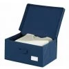 WENKO Boîte De Rangement Tissu, Air S, 34 X 19 X 24 Cm - Bleu 2 WENKO Boîte De Rangement Tissu, Air S, 34 X 19 X 24 Cm - Bleu -WENKO Soldes 6578458 1