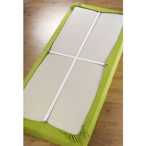 WENKO Tendeurs Pour Draps De Lit - Blanc 3 WENKO Tendeurs Pour Draps De Lit - Blanc