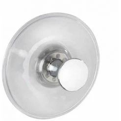 WENKO Crochet à Ventouse Arezzo - Chromé