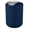 WENKO Mini Poubelle Salle De Bain, Poubelle à Couvercle Basculant Brasil, 2L, Plastique, 14x21x14 Cm, Bleu Foncé - Bleu - Bleu Foncé 2 WENKO Mini Poubelle Salle De Bain, Poubelle à Couvercle Basculant Brasil, 2L, Plastique, 14x21x14 Cm, Bleu Foncé - Bleu - Bleu Foncé -WENKO Soldes 6578540 1