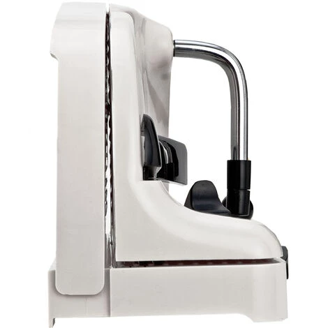 WENKO Trancheuse à Pain Manuelle, épaisseur De Découpe Réglable, Couteau Acier Inox - Plastique, 39x20x31 Cm, Blanc - Argent 4 WENKO Trancheuse à Pain Manuelle, épaisseur De Découpe Réglable, Couteau Acier Inox - Plastique, 39x20x31 Cm, Blanc - Argent – Image 2
