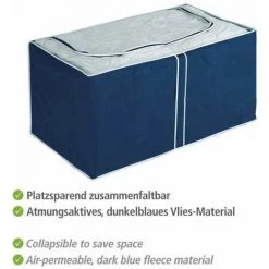 WENKO Housse Rangement Couette, 91 X 53 X 48 Cm, Air - Bleu 10 WENKO Housse Rangement Couette, 91 X 53 X 48 Cm, Air - Bleu -WENKO Soldes 6578621 4