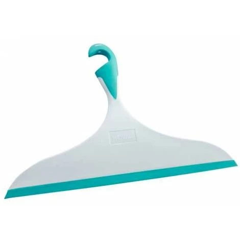 WENKO Raclette De Douche XXL, Raclette Salle De Bain Loano, Avec Crochet De Suspension, Plastique, L34x21 Cm, Bleu - Blanc - Bleu - Bleu Clair 3 WENKO Raclette De Douche XXL, Raclette Salle De Bain Loano, Avec Crochet De Suspension, Plastique, L34x21 Cm, Bleu - Blanc - Bleu - Bleu Clair