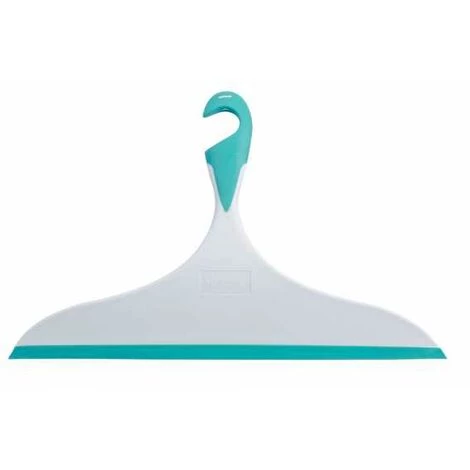 WENKO Raclette De Douche XXL, Raclette Salle De Bain Loano, Avec Crochet De Suspension, Plastique, L34x21 Cm, Bleu - Blanc - Bleu - Bleu Clair 4 WENKO Raclette De Douche XXL, Raclette Salle De Bain Loano, Avec Crochet De Suspension, Plastique, L34x21 Cm, Bleu - Blanc - Bleu - Bleu Clair – Image 2