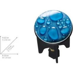 WENKO Bouchon D'évier Pluggy®, Bonde De Lavabo, Goutte D'eau, Laiton, Ø 3,9x6,5 Cm, Multicolore - Multicolore 11 WENKO Bouchon D'évier Pluggy®, Bonde De Lavabo, Goutte D'eau, Laiton, Ø 3,9x6,5 Cm, Multicolore - Multicolore -WENKO Soldes 6578672 5