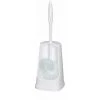 WENKO Brosse WC Simple - Brosse Double, Excellent Rapport Qualité/Prix, Plastique, 12,5x40,5x12,5 Cm, Blanc - Blanc -WENKO Soldes 6578731 1