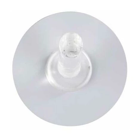 WENKO Static-Loc® Crochet Adhésif Mural ø5 Cm, Blanc - Blanc 4 WENKO Static-Loc® Crochet Adhésif Mural ø5 Cm, Blanc - Blanc – Image 2