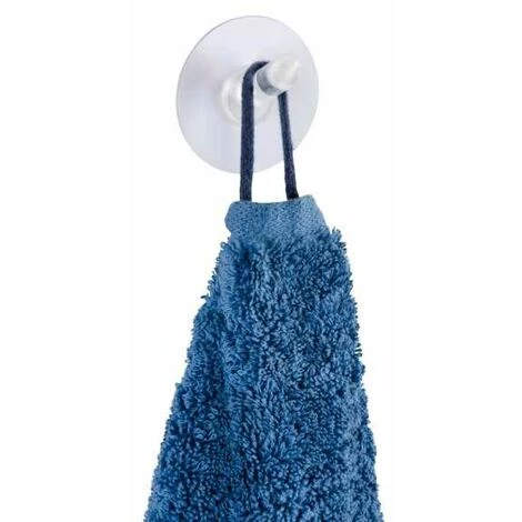 WENKO Static-Loc® Crochet Adhésif Mural ø5 Cm, Blanc - Blanc 5 WENKO Static-Loc® Crochet Adhésif Mural ø5 Cm, Blanc - Blanc – Image 3