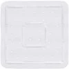 WENKO Tapis De Douche Florida, Tapis De Douche Antidérapant Avec Trous D'évacuation, Fixation Par Ventouse, Plastique, 55x55 Cm, Blanc 2 WENKO Tapis De Douche Florida, Tapis De Douche Antidérapant Avec Trous D'évacuation, Fixation Par Ventouse, Plastique, 55x55 Cm, Blanc -WENKO Soldes 6578757 1