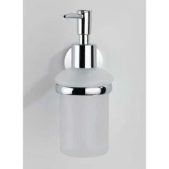 WENKO Distributeur De Savon Liquide Mural Cuba, Zinc, 7x17x11,5 Cm, Brillant - Chromé -WENKO Soldes 6578760 5
