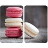 WENKO Protection Plaque De Cuisson, Couvre Plaque De Cuisson En Verre "Macaron", Lot De 2, Verre Trempé, 30x52 Cm, Multicolore -WENKO Soldes 6578764 1