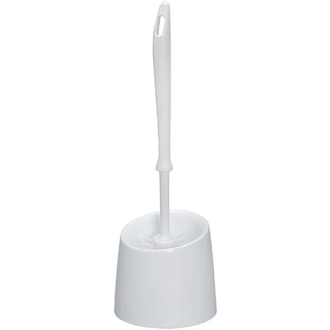 WENKO Brosse WC Economic, Excellent Rapport Qualité/prix, Plastique, Ø 12x39 Cm, Blanc - Blanc 3 WENKO Brosse WC Economic, Excellent Rapport Qualité/prix, Plastique, Ø 12x39 Cm, Blanc - Blanc