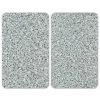 WENKO Protection Plaque De Cuisson, Couvre Plaque De Cuisson En Verre "Granit", Lot De 2, Verre Trempé, 30x52 Cm, Multicolore 1 WENKO Protection Plaque De Cuisson, Couvre Plaque De Cuisson En Verre "Granit", Lot De 2, Verre Trempé, 30x52 Cm, Multicolore -WENKO Soldes 6578784 1