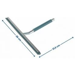 WENKO Raclette Salle De Bain, Raclette De Douche à Suspendre Cave, Acier Inox - Silicone, 26x21,5 Cm, Brillant - Gris - Brillant 10 WENKO Raclette Salle De Bain, Raclette De Douche à Suspendre Cave, Acier Inox - Silicone, 26x21,5 Cm, Brillant - Gris - Brillant -WENKO Soldes 6578798 4