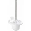 WENKO Brosse WC Murale Pure, Plastique, 15,5x36x16 Cm, Blanc - Blanc 2 WENKO Brosse WC Murale Pure, Plastique, 15,5x36x16 Cm, Blanc - Blanc -WENKO Soldes 6578832 1