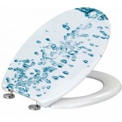 WENKO Abattant WC Original Soda, Abattant WC Avec Fixation Inox, Duroplast Antibactérien, 37.5 X 45 Cm, Multicolore 9 WENKO Abattant WC Original Soda, Abattant WC Avec Fixation Inox, Duroplast Antibactérien, 37.5 X 45 Cm, Multicolore -WENKO Soldes 6578838 3