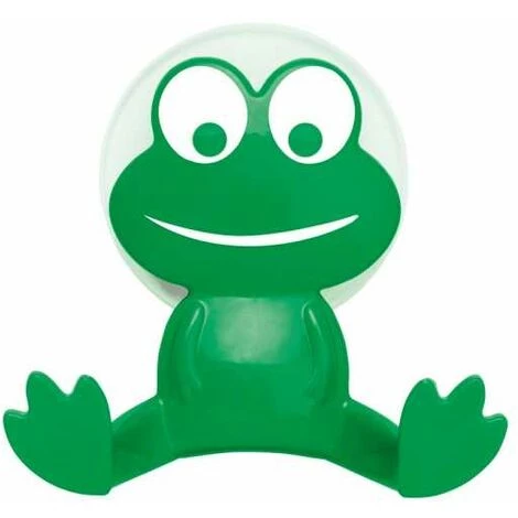 WENKO Crochet à Ventouse Grenouille Vert - Vert 4 WENKO Crochet à Ventouse Grenouille Vert - Vert – Image 2