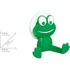 WENKO Crochet à Ventouse Grenouille Vert - Vert 11 WENKO Crochet à Ventouse Grenouille Vert - Vert -WENKO Soldes 6578864 5