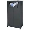 WENKO Armoire En Toile Deep Black, Penderie Tissu Avec Portant Pour Cintre, Ouverture Sur Toute La Hauteur Avec Fermeture éclair, Cadre Acier - Polypropylène, 75x150x50 Cm, Noir - Noir 2 WENKO Armoire En Toile Deep Black, Penderie Tissu Avec Portant Pour Cintre, Ouverture Sur Toute La Hauteur Avec Fermeture éclair, Cadre Acier - Polypropylène, 75x150x50 Cm, Noir - Noir -WENKO Soldes 6578909 1