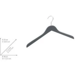 WENKO Cintre Bois, Antiglisse, Paris, Gris - Gris 5 WENKO Cintre Bois, Antiglisse, Paris, Gris - Gris -WENKO Soldes 6578942 2