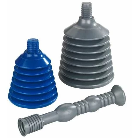 WENKO Déboucheur Pro, Set En 3 Pièces 3 WENKO Déboucheur Pro, Set En 3 Pièces