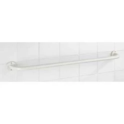 WENKO Porte Serviettes Salle De Bain Mural, Basic, Acier, L80 Cm, Blanc 9 WENKO Porte Serviettes Salle De Bain Mural, Basic, Acier, L80 Cm, Blanc -WENKO Soldes 6579032 3