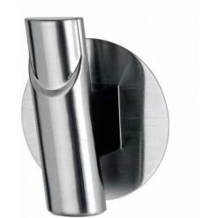 WENKO Crochet mural En inox Solo, Mat - Mat