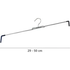 WENKO Cintre Extensible Pour Pantalon, Jupe, Spiral 50 - Argent Brillant 8 WENKO Cintre Extensible Pour Pantalon, Jupe, Spiral 50 - Argent Brillant -WENKO Soldes 6579044 3