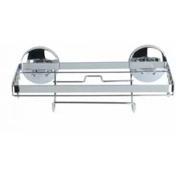 WENKO Porte Essuie-tout Mural Sans Perçage, Porte Sopalin Mural Fixation Sans Perçage Magic-Loc®, Métal, 28x14x20 Cm, Brillant - Argent Brillant 11 WENKO Porte Essuie-tout Mural Sans Perçage, Porte Sopalin Mural Fixation Sans Perçage Magic-Loc®, Métal, 28x14x20 Cm, Brillant - Argent Brillant -WENKO Soldes 6579046 5