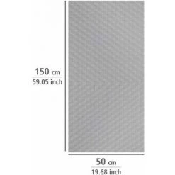 WENKO Tapis Fond De Tiroir Avec Picots, Tapis Antidérapant Tiroir, Protection Tiroir Cuisine, Découpable, Plastique, 150x50 Cm, Gris 10 WENKO Tapis Fond De Tiroir Avec Picots, Tapis Antidérapant Tiroir, Protection Tiroir Cuisine, Découpable, Plastique, 150x50 Cm, Gris -WENKO Soldes 6579049 4