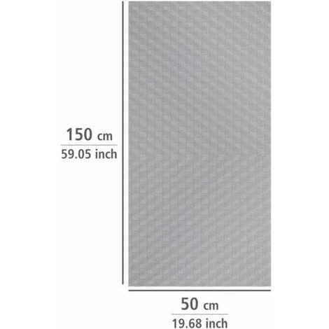 WENKO Tapis Fond De Tiroir Avec Picots, Tapis Antidérapant Tiroir, Protection Tiroir Cuisine, Découpable, Plastique, 150x50 Cm, Gris 6 WENKO Tapis Fond De Tiroir Avec Picots, Tapis Antidérapant Tiroir, Protection Tiroir Cuisine, Découpable, Plastique, 150x50 Cm, Gris – Image 4