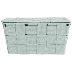 WENKO Panier De Rangement Salle De Bain Avec Couvercle Adria, Petite Boite De Rangement, Polypropylène, 19x14x10 Cm, Menthe 8 WENKO Panier De Rangement Salle De Bain Avec Couvercle Adria, Petite Boite De Rangement, Polypropylène, 19x14x10 Cm, Menthe -WENKO Soldes 6579056 3