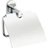 WENKO Support Papier Toilette Mural Puerto Rico, Porte Papier Toilette Avec Couvercle, Power-Loc® Fixation Sans Perçage, Zinc, 13,5x14x6,5 Cm, Brillant - Chromé 2 WENKO Support Papier Toilette Mural Puerto Rico, Porte Papier Toilette Avec Couvercle, Power-Loc® Fixation Sans Perçage, Zinc, 13,5x14x6,5 Cm, Brillant - Chromé -WENKO Soldes 6579121 1