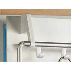 WENKO Porte Serviettes à Suspendre Pour Cabine De Douche Compact, Porte Serviette Pour Porte, Aluminium, 62,5x78x14,5 Cm, Brillant 9 WENKO Porte Serviettes à Suspendre Pour Cabine De Douche Compact, Porte Serviette Pour Porte, Aluminium, 62,5x78x14,5 Cm, Brillant -WENKO Soldes 6579169 3