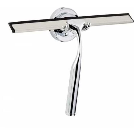 WENKO Raclette Salle De Bain, Raclette De Douche, Terni, Chrome, 24,5x16,5 Cm, Brillant - Chromé 3 WENKO Raclette Salle De Bain, Raclette De Douche, Terni, Chrome, 24,5x16,5 Cm, Brillant - Chromé