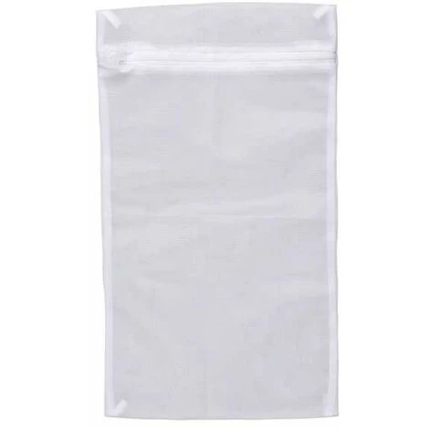 WENKO Filet Linge Machine à Laver, Sac à Linge Machine à Laver Spécialement Conçu Pour Le Linge Délicat, Avec Fermeture éclair, Capacité 1kg, Polyester De Haute Qualité, 45x25 Cm, Blanc - Blanc 3 WENKO Filet Linge Machine à Laver, Sac à Linge Machine à Laver Spécialement Conçu Pour Le Linge Délicat, Avec Fermeture éclair, Capacité 1kg, Polyester De Haute Qualité, 45x25 Cm, Blanc - Blanc