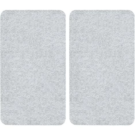 WENKO Protection Plaque De Cuisson En Verre, Protection Plaque Induction, Lot De 2, Verre Trempé, 50x32 Cm, Transparent 3 WENKO Protection Plaque De Cuisson En Verre, Protection Plaque Induction, Lot De 2, Verre Trempé, 50x32 Cm, Transparent