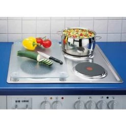 WENKO Protection Plaque De Cuisson En Verre, Protection Plaque Induction, Lot De 2, Verre Trempé, 50x32 Cm, Transparent 11 WENKO Protection Plaque De Cuisson En Verre, Protection Plaque Induction, Lot De 2, Verre Trempé, 50x32 Cm, Transparent -WENKO Soldes 6579191 5