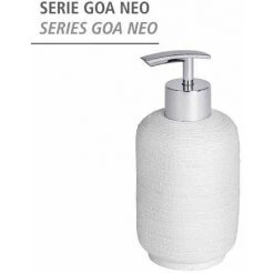 WENKO Distributeur De Savon Liquide, Goa Neo, Capacité 300ml, Polyrésine, Ø 7,5x16 Cm, Blanc - Blanc 10 WENKO Distributeur De Savon Liquide, Goa Neo, Capacité 300ml, Polyrésine, Ø 7,5x16 Cm, Blanc - Blanc -WENKO Soldes 6579196 4