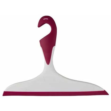 WENKO Raclette De Douche, Raclette Salle De Bain, Avec Crochet De Suspension, Loano, Plastique, L23x17 Cm, Rose - Rose 3 WENKO Raclette De Douche, Raclette Salle De Bain, Avec Crochet De Suspension, Loano, Plastique, L23x17 Cm, Rose - Rose