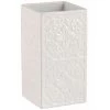 WENKO Gobelet Salle De Bain, Porte Brosse à Dent Cordoba, Céramique à Relief, 6,5x12x6,5 Cm, Blanc - Blanc 2 WENKO Gobelet Salle De Bain, Porte Brosse à Dent Cordoba, Céramique à Relief, 6,5x12x6,5 Cm, Blanc - Blanc -WENKO Soldes 6579256 1