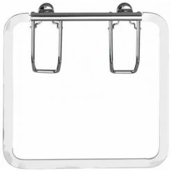 WENKO Porte Serviette Salle De Bain Mural, Anneau Porte Serviettes Mural Premium, Acier Inox, 17x4 Cm, Brillant - Brillant 9 WENKO Porte Serviette Salle De Bain Mural, Anneau Porte Serviettes Mural Premium, Acier Inox, 17x4 Cm, Brillant - Brillant -WENKO Soldes 6579278 3