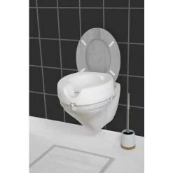 WENKO Rehausseur WC Adulte, Rehausseur WC 12 Cm, Secura, Capacité De Charge 150kg, Plastique, 41.5x17x44 Cm, Blanc - Blanc 10 WENKO Rehausseur WC Adulte, Rehausseur WC 12 Cm, Secura, Capacité De Charge 150kg, Plastique, 41.5x17x44 Cm, Blanc - Blanc -WENKO Soldes 6579313 4