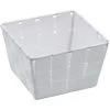 WENKO Petit Panier Salle De Bain Adria Mini, rangement Salle De Bain, Polypropylène, 14x9x14 Cm, Blanc - Blanc 2 WENKO Petit Panier Salle De Bain Adria Mini, rangement Salle De Bain, Polypropylène, 14x9x14 Cm, Blanc - Blanc -WENKO Soldes 6579446 1