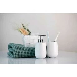 WENKO Petit Panier Salle De Bain Adria Mini, rangement Salle De Bain, Polypropylène, 14x9x14 Cm, Blanc - Blanc 9 WENKO Petit Panier Salle De Bain Adria Mini, rangement Salle De Bain, Polypropylène, 14x9x14 Cm, Blanc - Blanc -WENKO Soldes 6579446 4