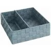 WENKO Organiseur Tiroir Cuisine Avec Rangement Amovible Adria L, Boite Rangement Salle De Bain, Plastique, 26x26x9 Cm, Gris - Gris 1 WENKO Organiseur Tiroir Cuisine Avec Rangement Amovible Adria L, Boite Rangement Salle De Bain, Plastique, 26x26x9 Cm, Gris - Gris -WENKO Soldes 6579468 1